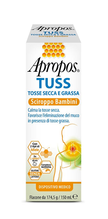 Apropos tuss sciroppo bambini 150 ml