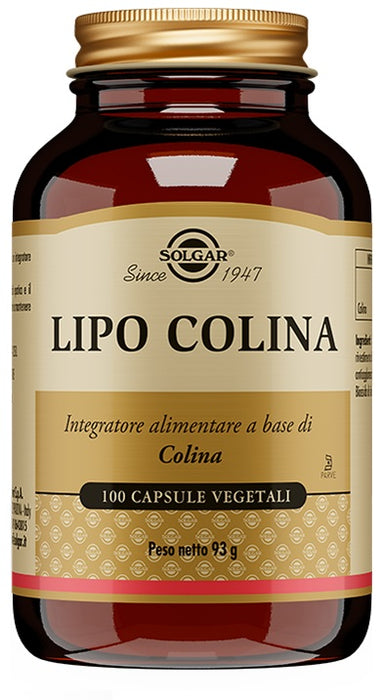 Lipo colina 100 capsule vegetali