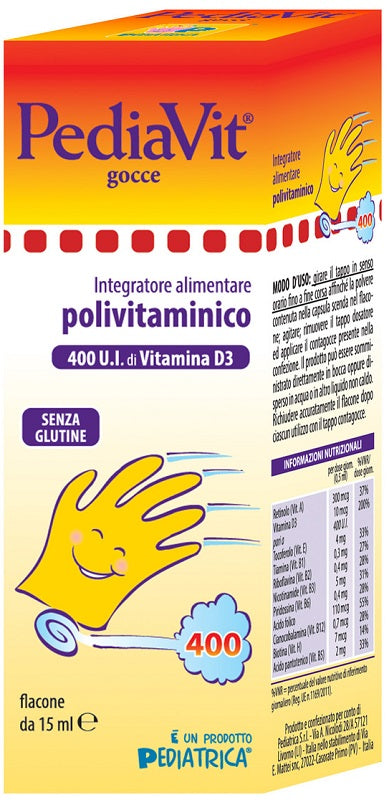 Pediavit gocce 15 ml