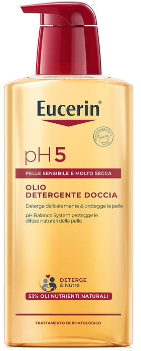 Eucerin p/sens olio doccia 400