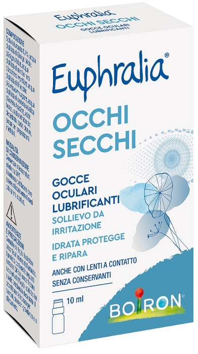 Gocce ocualri lubrificanti euphralia occhi secchi 10 ml