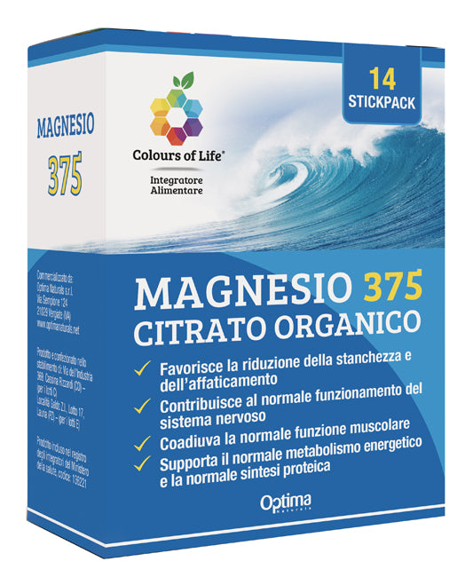 Colours of life magnesio 375 14 stick