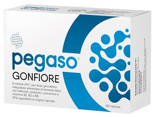 Pegaso gonfiore 60 capsule da 100 mg