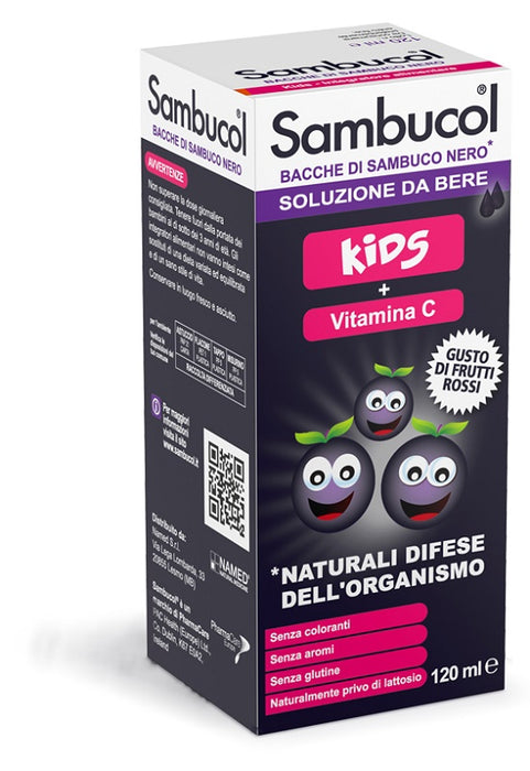 Sambucol soluzione da bere kids 120 ml