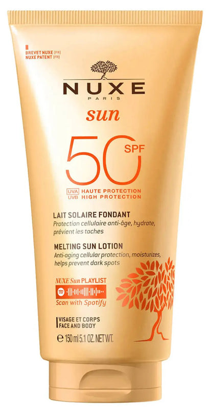 Nuxe sun lait spf50 150 ml