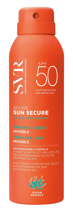 Sun secure brume spf50+ nuova formula 200 ml