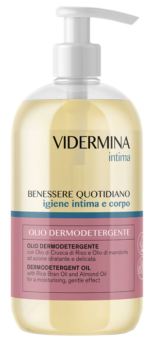 Vidermina intima olio detergente corpo e intimo 500 ml
