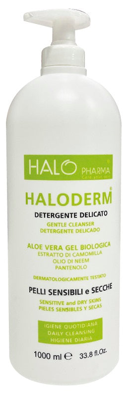 Haloderm detergente delicato 1 l flacone hdpe2 tappo c/pp92