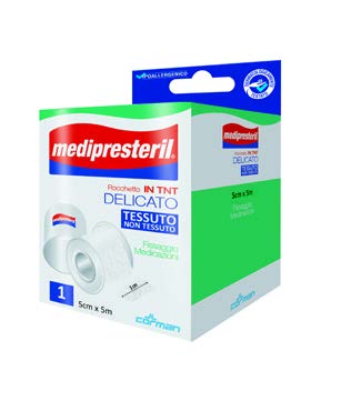 Cerotto in rocchetto in tnt medipresteril delicato m5x5cm