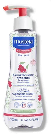 Mustela fluido detergente lenitivo senza risciacquo 300 ml