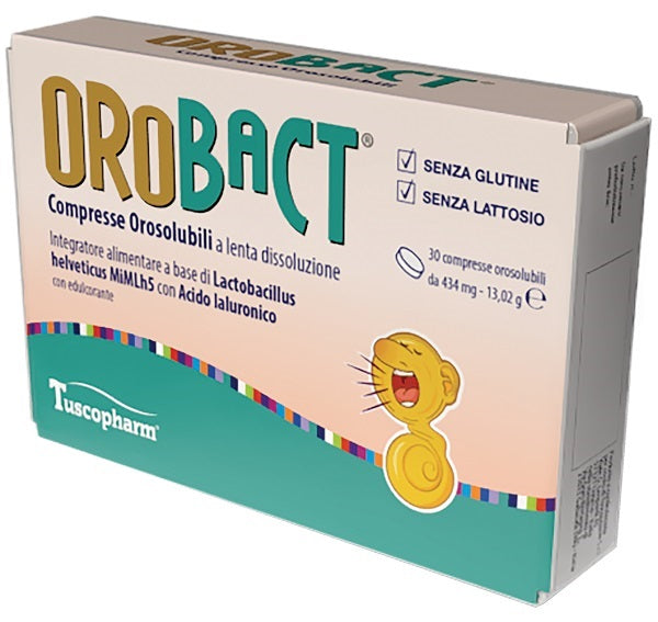 Orobact 30 compresse orosolubili