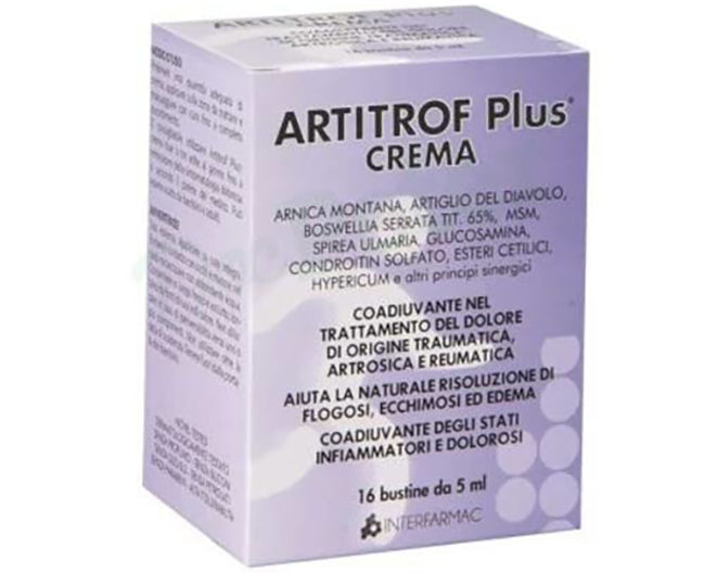 Artitrof plus crema 16 bustine da 5 ml