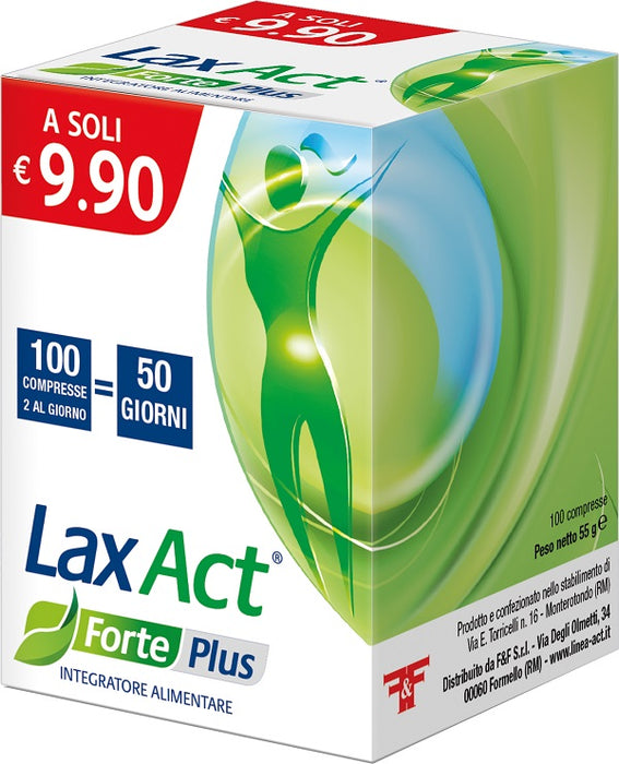 Lax act forte plus 100 compresse