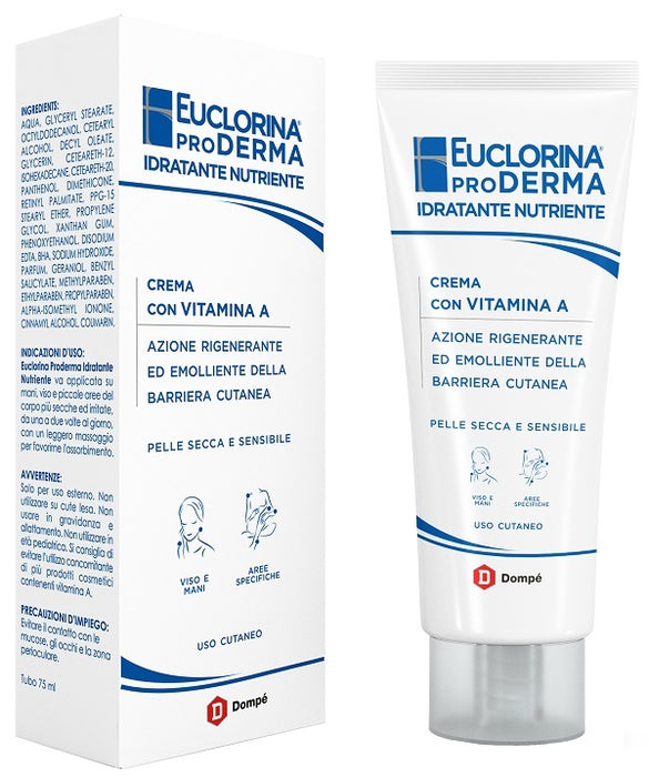 Euclorina proderma idratante nutriente 75 ml