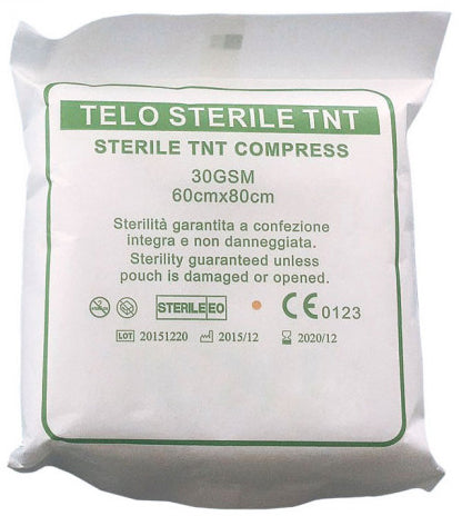 Telino sterile tnt per ustioni cm.60x80