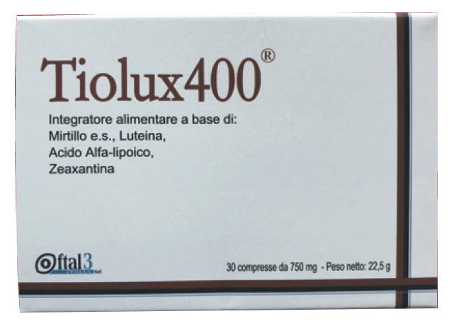 Tiolux 400 30 compresse