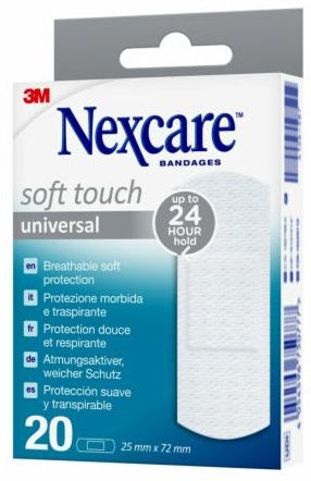 Cerotto preparato nexcare soft n0520ns-1 25x72mm