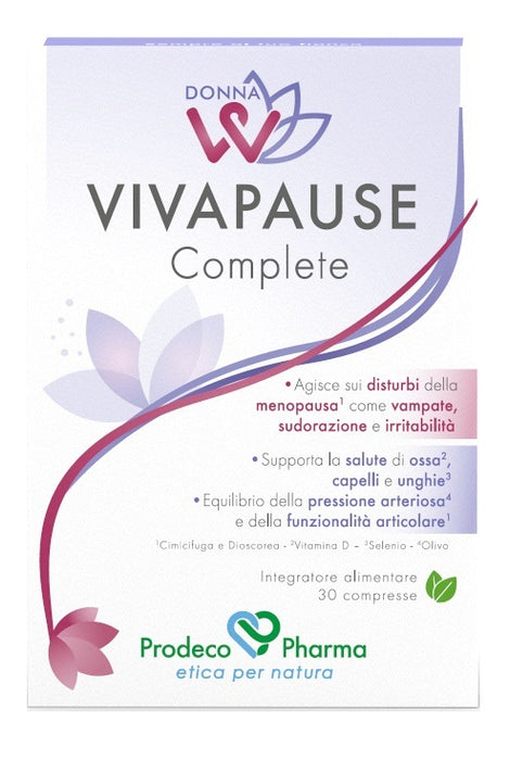Donnaw vivapause complete 30 compresse
