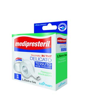 Cerotto in rocchetto tnt medipresteril delicato m5x1,25cm