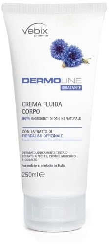Vebix dermoline crema fluida corpo fiordaliso 250 ml