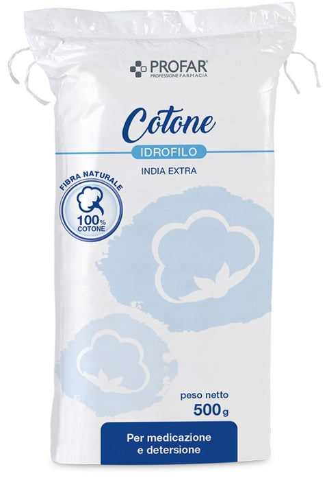 Cotone idrofilo profar india extra 500 g