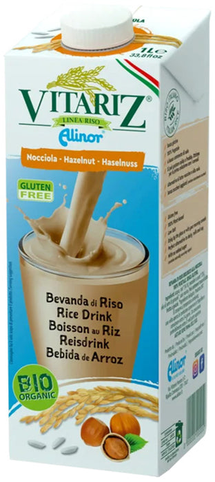 Vitariz bevanda di riso e nocciola bio 1 litro