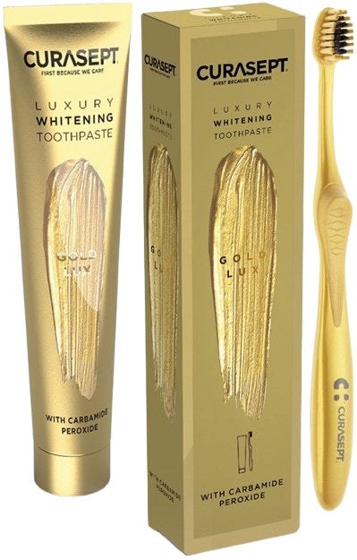 Curasept gold luxury whitening dentifricio 75 ml