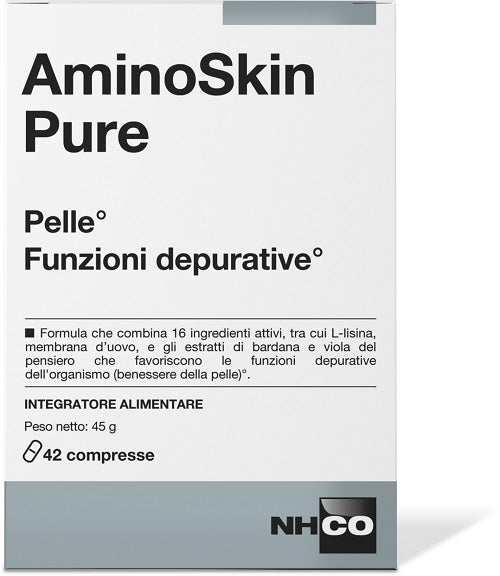 Nhco aminoskin pure 42 compresse