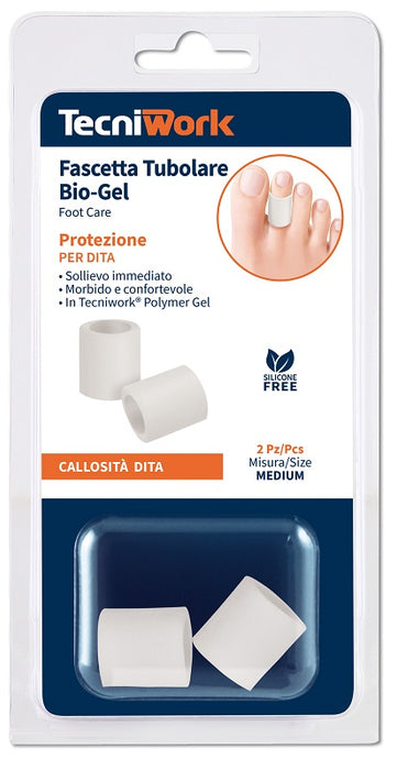 Biogel fascia tubolare m blister 2 pezzi