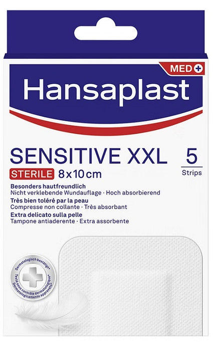 Cerotto hansaplast sensitive xxl 5 pezzi