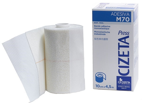 Cizeta press adesiva m70 benda monoelastica est 70 m 4,5x10 cm