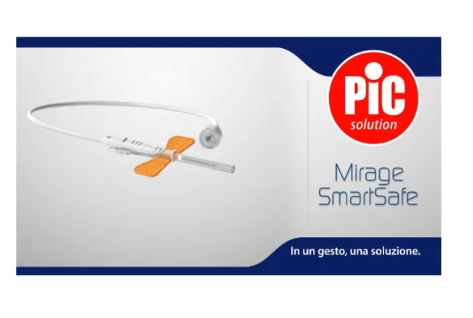 Ago microperfusore sterile pic mirage smartsafe gauge 21x3/4