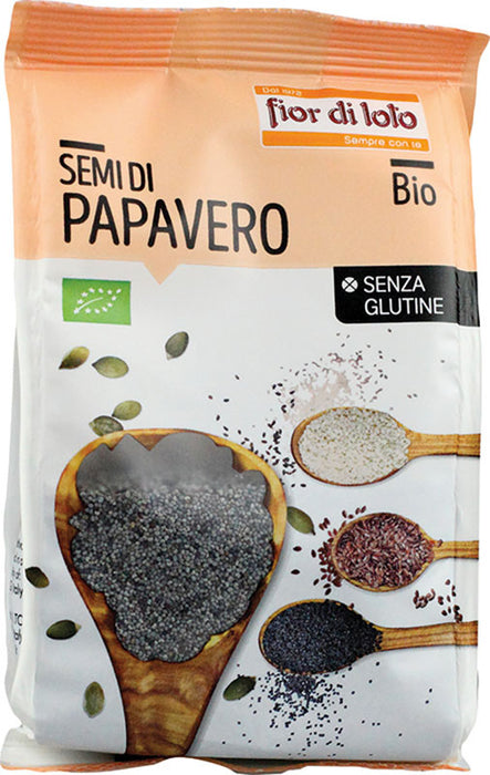 Semi di papavero senza glutine bio 150 g