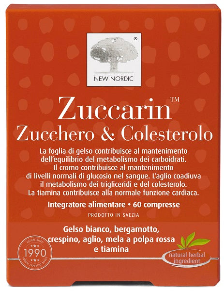 Zuccarin zucchero & colesterolo 60 compresse