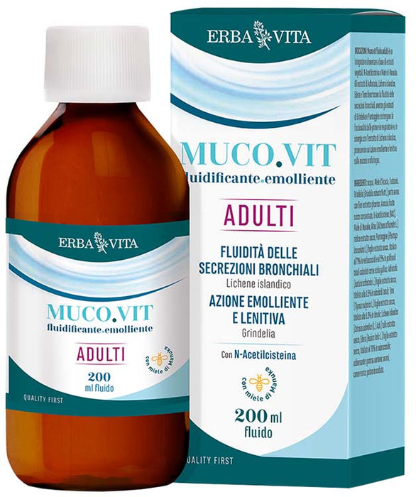Mucovit fluido adulti 200 ml