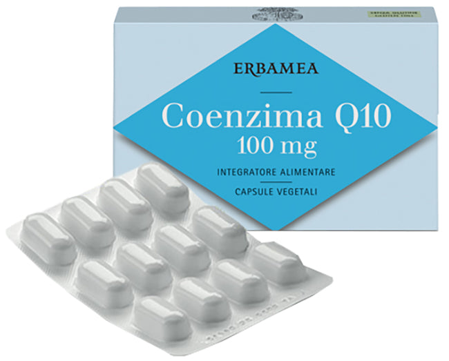 Erbamea coenzima q10 100 mg 24 capsule vegetali