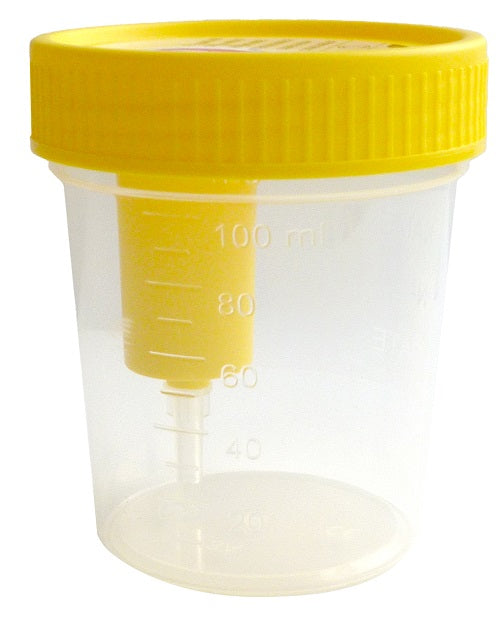 Contenitore per urina da 120 ml pharmamentis sistema vacuum