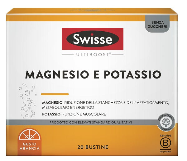 Swisse ultiboost magnesio e potassio 20 bustine