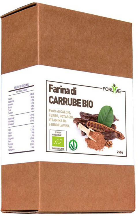 Farina di carrube bio 250 g