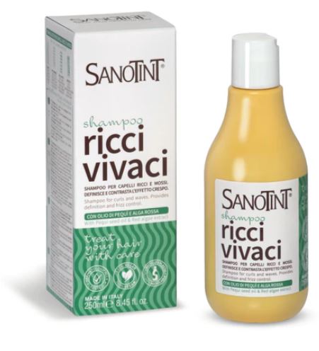 Sanotint shampoo ricci vivaci 250 ml