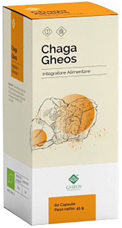 Chaga gheos 60 capsule 750 mg