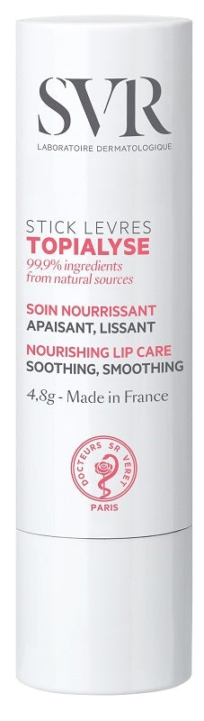 Topialyse stick levres nourishing lip care soothing smoothing 4,8 g