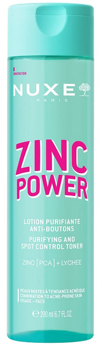 Nuxe zinc power lozione purificante 200 ml