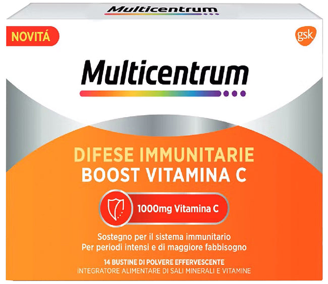 Multicentrum difese immunitarie boost vitamina c 28 bustine