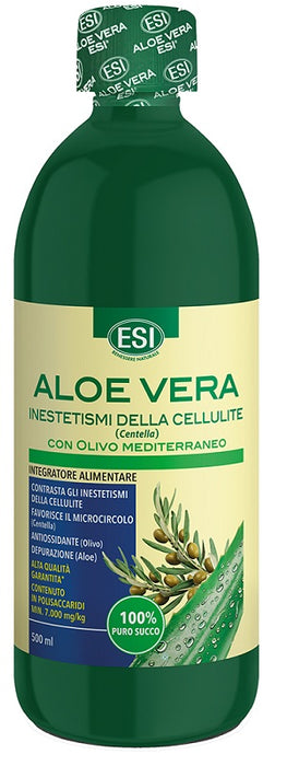 Esi aloe vera succo con olivo cellulite 500 ml