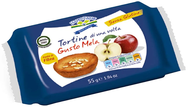 Happy farm tortine mela 55 g