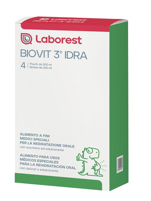 Biovit 3 idra 4 pezzi da 200 ml