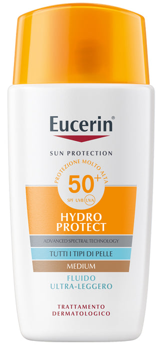 Eucerin fluido ultra leggero tinted spf50+ 50 ml
