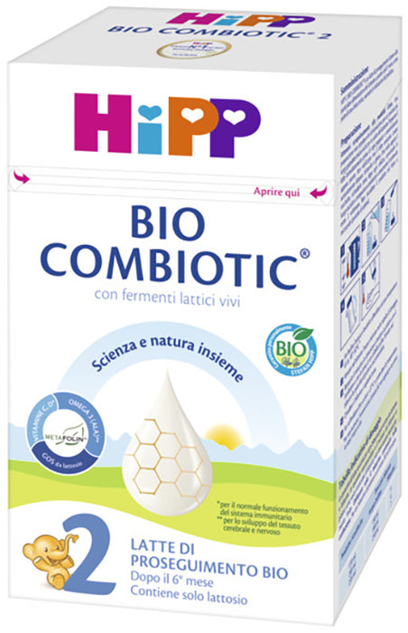 Hipp latte 2 combiotic 600 g bio