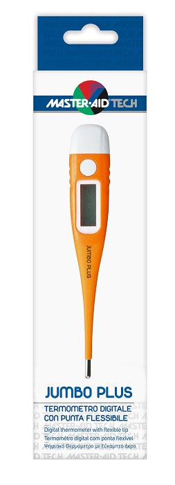 Termometro digitale con punta flessibile master-aid tech jumbo+